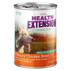 New โจ Health Extension Grain-Free Chunky Chicken Stew Canned ๐ถ Dog Food ๐