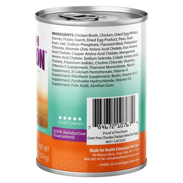 New โจ Health Extension Grain-Free Chunky Chicken Stew Canned ๐ถ Dog Food ๐ 4 New โจ Health Extension Grain-Free Chunky Chicken Stew Canned ๐ถ Dog Food ๐ - Image 4