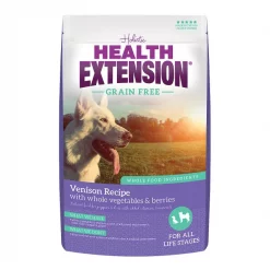 Coupon ⌛ Health Extension Grain-Free Venison Recipe Dry 🐶 Dog Food 💯