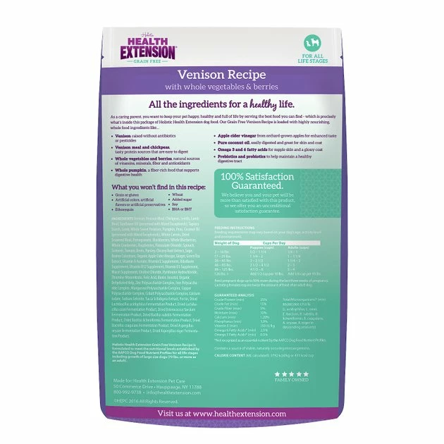 Coupon โ Health Extension Grain-Free Venison Recipe Dry ๐ถ Dog Food ๐ฏ 2 Coupon โ Health Extension Grain-Free Venison Recipe Dry ๐ถ Dog Food ๐ฏ - Image 2