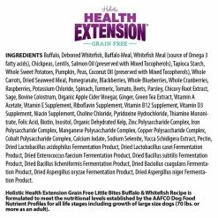 Best Pirce 🔔 Health Extension Grain-Free Little Bites Buffalo & Whitefish Recipe Dry 🐶 Dog Food ⌛ -Cheap Natural Balance Store 105296 PT6. SY630 V1595630461