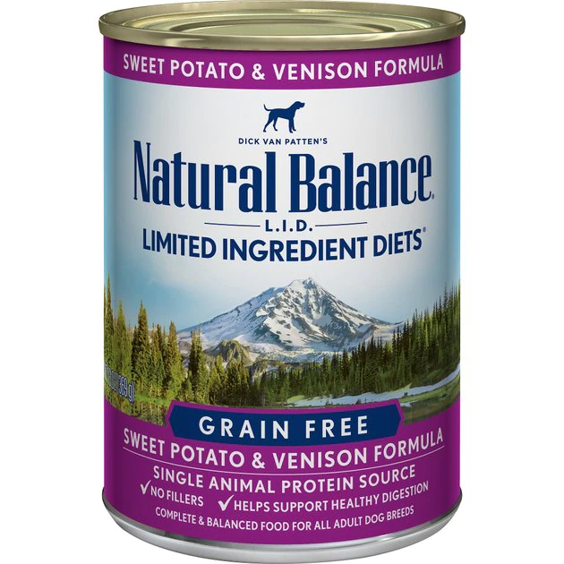 New โ๏ธ Natural Balance L.I.D. Limited Ingredient Diets Sweet Potato & Venison Formula Grain-Free Canned ๐ Dog Food ๐ฅฐ 1 New โ๏ธ Natural Balance L.I.D. Limited Ingredient Diets Sweet Potato & Venison Formula Grain-Free Canned ๐ Dog Food ๐ฅฐ
