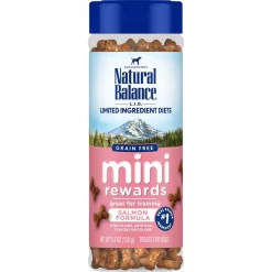 Coupon 😀 Natural Balance Limited Ingredient Diets Mini Rewards Salmon Formula 🦮 Dog Treats 🤩