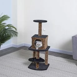 Best Pirce โญ Go Pet Club 40-in Faux Fur Cat Tree & Condo ๐