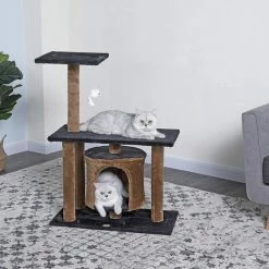 Buy ⭐ Go Pet Club 38-in Faux Fur Cat Tree & Condo 😀