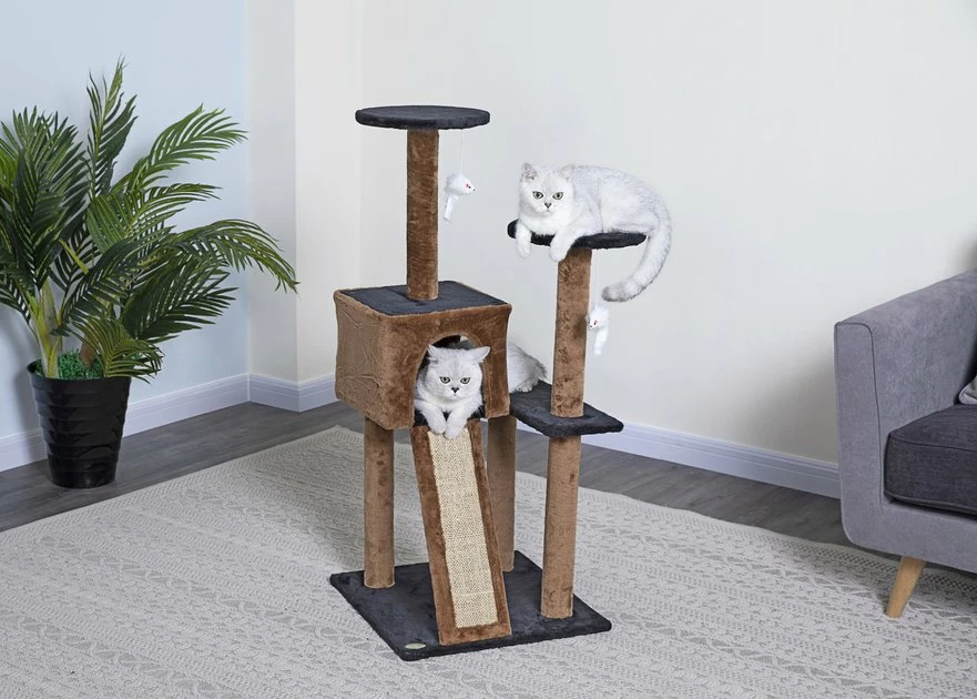 New π Go Pet Club 44-in Faux Fur Cat Tree & Condo π 1 New π Go Pet Club 44-in Faux Fur Cat Tree & Condo π