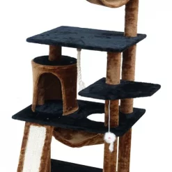 Discount 🎁 Go Pet Club 53-in Faux Fur Cat Tree & Condo 🤩 -Cheap Natural Balance Store 197654 PT2. SY630 V1587483741