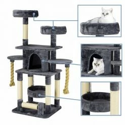 Deals ✨ Go Pet Club 57.5-in Faux Fur Cat Tree & Condo 🎉 -Cheap Natural Balance Store 197672 PT2. SY630 V1587483778