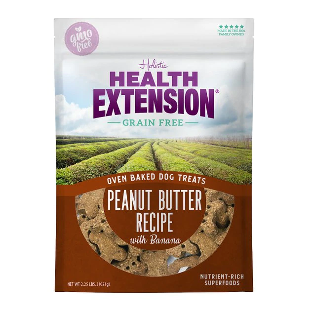 Buy 🥰 Health Extension Grain-Free Oven Baked Peanut Butter Recipe with Banana 🦮 Dog Treats 🎁 1 Buy 🥰 Health Extension Grain-Free Oven Baked Peanut Butter Recipe with Banana 🦮 Dog Treats 🎁