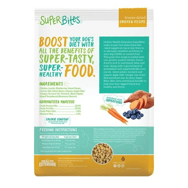 Best Pirce π Health Extension Super Bites Chicken Recipe Freeze-Dried Raw π Dog Food Mixer β€οΈ 2 Best Pirce π Health Extension Super Bites Chicken Recipe Freeze-Dried Raw π Dog Food Mixer β€οΈ - Image 2