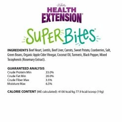 Best Sale 👍 Health Extension Super Bites Beef Recipe Freeze-Dried Raw 🐶 Dog Food Mixer 🤩 -Cheap Natural Balance Store 209695 PT7. SY630 V1595690757