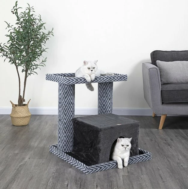 Coupon π Go Pet Club 26.25-in Sequoia Cat Tree Condo, Grey/Black π― 1 Coupon π Go Pet Club 26.25-in Sequoia Cat Tree Condo, Grey/Black π―
