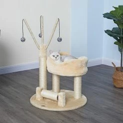 Buy ✔️ Go Pet Club 34-in Cat Tree Condo, Beige 😍