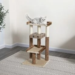 Best reviews of ⌛ Go Pet Club 34-in IQ Busy Box Cat Tree, Beige 🌟
