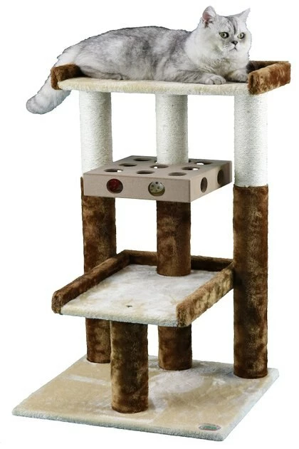 Best reviews of β Go Pet Club 34-in IQ Busy Box Cat Tree, Beige π 2 Best reviews of β Go Pet Club 34-in IQ Busy Box Cat Tree, Beige π - Image 2