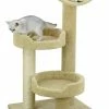 Coupon 😀 Go Pet Club 37-in Premium Carpeted Sisal Post Cat Tree, Beige ✨
