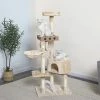 Coupon ⌛ Go Pet Club 60-in IQ Busy Box Cat Condo, Beige 😍