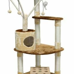 Best Pirce ✔️ Go Pet Club 60-in IQ Busy Box Cat Tree Condo, Beige 🔥 -Cheap Natural Balance Store 217090 PT2. SY630 V1587484254
