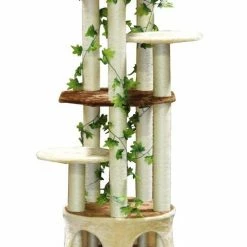Brand new 😍 Go Pet Club 61-in Forest with Leaves Cat Tree, Beige/ Brown 😍 -Cheap Natural Balance Store 217097 pt2. SY630 V1579195411