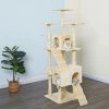 Cheap 🧨 Go Pet Club 63-in Economical Sisal Cat Tree 🥰