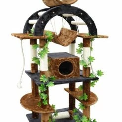 Cheapest 🔥 Go Pet Club 71-in Forest with Leaves Cat Tree, Blue/ Brown 🥰 -Cheap Natural Balance Store 217134 pt2. SY630 V1579196035