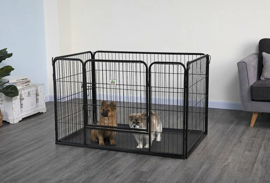 Cheapest ๐ Go Pet Club Heavy Duty Wire ๐ Dog Playpen, 50-in ๐ 1 Cheapest ๐ Go Pet Club Heavy Duty Wire ๐ Dog Playpen, 50-in ๐
