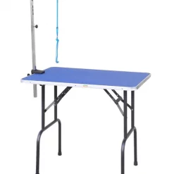 Coupon 😀 Go Pet Club Pet Grooming Table, Blue 🔔