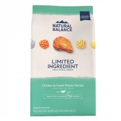 Top 10 🤩 Natural Balance Limited Ingredient Grain-Free Chicken & Sweet Potato Recipe Dry 🐕 Dog Food 🤩