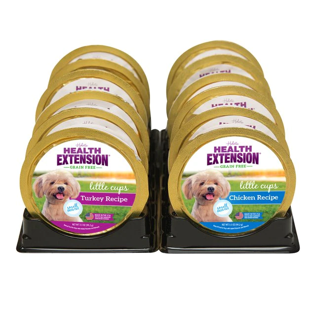Hot Sale โจ Health Extension Little Cups Chicken & Turkey Recipe Variety Pack Small Breed Grain-Free Wet Puppy Food, 3.5-oz, case of 12 ๐ 2 Hot Sale โจ Health Extension Little Cups Chicken & Turkey Recipe Variety Pack Small Breed Grain-Free Wet Puppy Food, 3.5-oz, case of 12 ๐ - Image 2