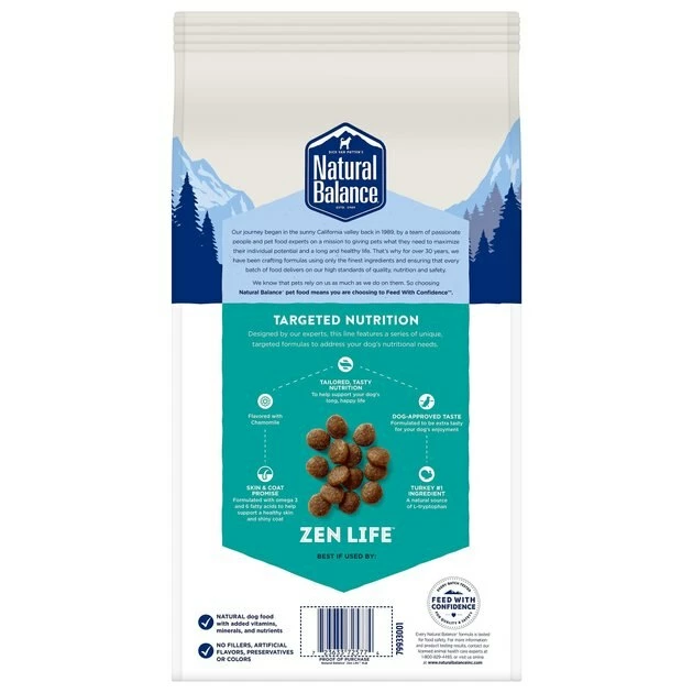 Cheapest ๐ Natural Balance Zen Life Turkey & Barley Formula Dry ๐ฆฎ Dog Food ๐ 2 Cheapest ๐ Natural Balance Zen Life Turkey & Barley Formula Dry ๐ฆฎ Dog Food ๐ - Image 2