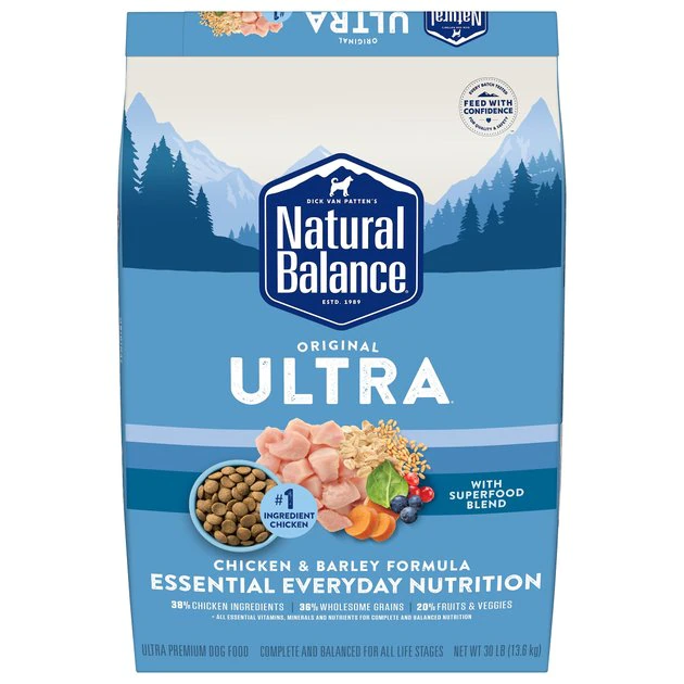 Coupon ๐ Natural Balance Original Ultra Chicken & Barley Formula Dry ๐ Dog Food โ 1 Coupon ๐ Natural Balance Original Ultra Chicken & Barley Formula Dry ๐ Dog Food โ