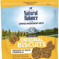 Outlet 🔥 Natural Balance L.I.D. Limited Ingredient Diets Grain-Free Duck & Potato Formula Dry Food + L.I.T. Limited Ingredient Grain-Free Treats Potato & Duck Formula 🐶 Dog Treats 😀 -Cheap Natural Balance Store 293352 PT4. SY630 V1619995338