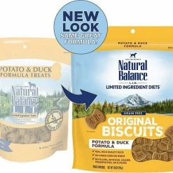 Outlet 🔥 Natural Balance L.I.D. Limited Ingredient Diets Grain-Free Duck & Potato Formula Dry Food + L.I.T. Limited Ingredient Grain-Free Treats Potato & Duck Formula 🐶 Dog Treats 😀 -Cheap Natural Balance Store 293352 PT7. SY630 V1619992346