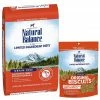 Cheapest ✔️ Natural Balance L.I.D. Limited Ingredient Diets Grain-Free Salmon & Sweet Potato Formula Dry Food + Sweet Potato & Fish Formula 🦮 Dog Treats 😉
