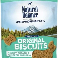 Brand new 💯 Natural Balance L.I.D. Limited Ingredient Diets Grain-Free Chicken & Sweet Potato Formula Dry 🐶 Dog Food, 24-lb bag + Natural Balance L.I.T. Limited Ingredient Grain-Free Treats Sweet Potato & Chicken Formula 🐶 Dog Treats, Regular, 14-oz bag 🤩 -Cheap Natural Balance Store 298230 PT4. SY630 V1621297662