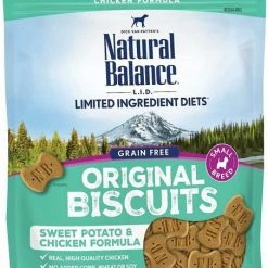 New ✔️ Natural Balance L.I.D. Limited Ingredient Diets Small Breed Bites Grain-Free Chicken & Sweet Potato Formula Dry 🐕 Dog Food, 12-lb bag + Natural Balance L.I.T. Limited Ingredient Grain-Free Treats Sweet Potato & Chicken Formula 🐕 Dog Treats, Small Breed, 8-oz bag 😉 -Cheap Natural Balance Store 298238 PT4. SY630 V1621306647