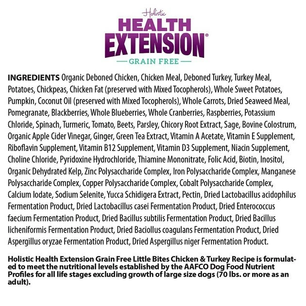 Promo โญ Health Extension Little Bites Grain-Free Chicken & Turkey Recipe Dry ๐ฆฎ Dog Food ๐ 4 Promo โญ Health Extension Little Bites Grain-Free Chicken & Turkey Recipe Dry ๐ฆฎ Dog Food ๐ - Image 4