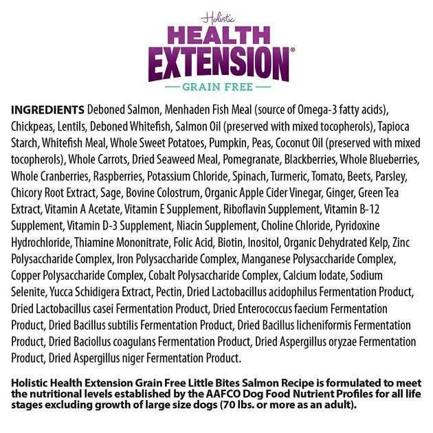 Cheapest 🥰 Health Extension Little Bites Grain-Free Salmon Recipe Dry 🐶 Dog Food 😉 4 Cheapest 🥰 Health Extension Little Bites Grain-Free Salmon Recipe Dry 🐶 Dog Food 😉 - Image 4