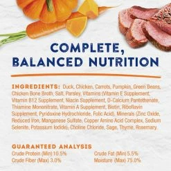 Promo 😍 Natural Balance Platefulls Savory Duck & Pumpkin Recipe Wet 🐶 Dog Food, 9-oz pouch, case of 6 🛒 -Cheap Natural Balance Store 316435 PT5. SY630 V1627599374