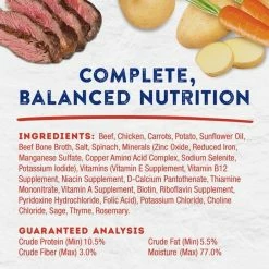 Wholesale 🤩 Natural Balance Platefulls Tender Beef & Potato Recipe Wet 🐕 Dog Food, 9-oz pouch, case of 12 🌟 -Cheap Natural Balance Store 316439 PT7. SY630 V1627599974