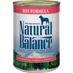 Budget 😉 Natural Balance Ultra Premium Beef Formula Canned 🦮 Dog Food 🤩