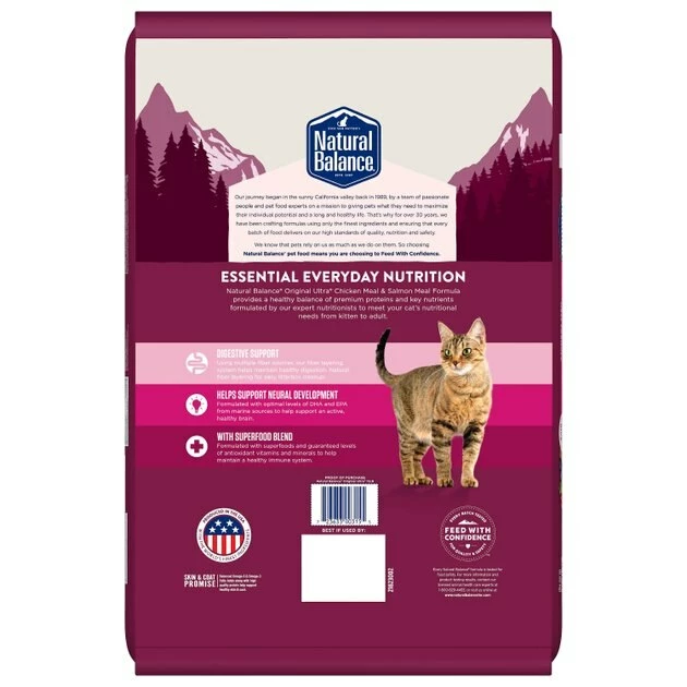 Top 10 ✨ Natural Balance Original Ultra Chicken Meal & Salmon Meal Formula Dry Cat Food 🥰 3 Top 10 ✨ Natural Balance Original Ultra Chicken Meal & Salmon Meal Formula Dry Cat Food 🥰 - Image 3