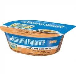 Cheap ๐ Natural Balance Delectable Delights Land 'n Sea Cats-serole Pate Wet Cat Food ๐