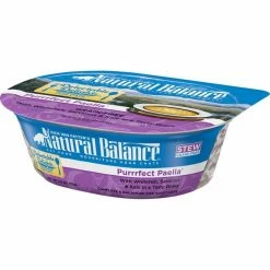 Hot Sale 🎉 Natural Balance Delectable Delights Purrrfect Paella Stew Grain-Free Wet Cat Food 😀