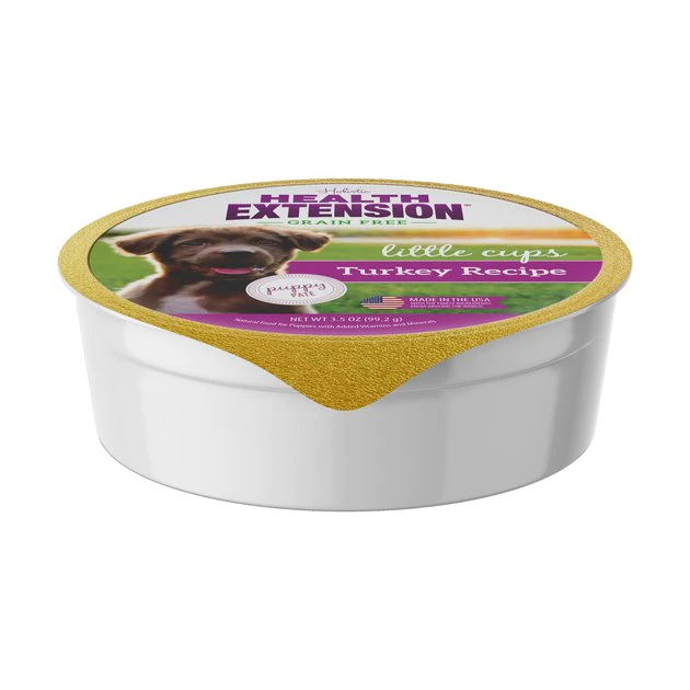 Discount ๐ Health Extension Little Cups Grain-Free Turkey Wet Puppy Food, 3.5-oz cup, case of 12 ๐ 2 Discount ๐ Health Extension Little Cups Grain-Free Turkey Wet Puppy Food, 3.5-oz cup, case of 12 ๐ - Image 2