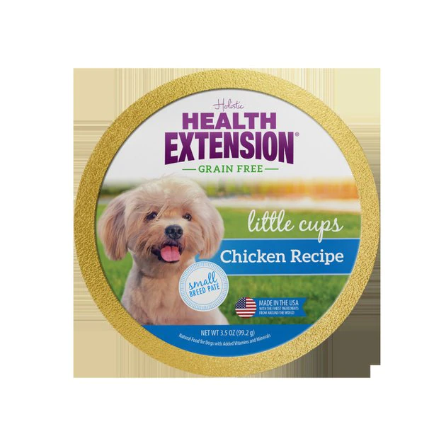 Discount ๐ Health Extension Little Cups Grain-Free Chicken Small Breed Wet ๐ถ Dog Food, 3.5-oz cup, case of 12 ๐ 1 Discount ๐ Health Extension Little Cups Grain-Free Chicken Small Breed Wet ๐ถ Dog Food, 3.5-oz cup, case of 12 ๐