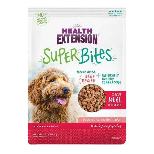 Outlet ๐ Health Extension Original Chicken & Brown Rice Recipe Dry Food+ Super Bites Beef Recipe Freeze-Dried Raw ๐ฆฎ Dog Food Mixer ๐ 6 Outlet ๐ Health Extension Original Chicken & Brown Rice Recipe Dry Food+ Super Bites Beef Recipe Freeze-Dried Raw ๐ฆฎ Dog Food Mixer ๐ - Image 6