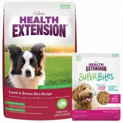 Coupon ✨ Health Extension Lamb & Brown Rice Dry Food + Super Bites Salmon Recipe Freeze-Dried Raw 🐶 Dog Food Mixer ❤️