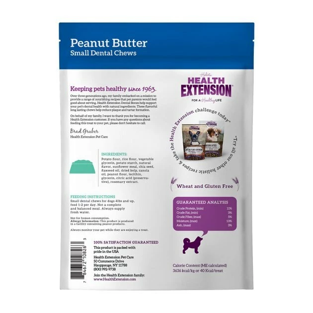 Best reviews of 😍 Health Extension Probiotic Yogurt + Peanut Butter Flavored Small Dental 🐶 Dog Treats ✨ 7 Best reviews of 😍 Health Extension Probiotic Yogurt + Peanut Butter Flavored Small Dental 🐶 Dog Treats ✨ - Image 7