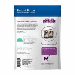 Brand new 🎁 Health Extension Peanut Butter Flavor + Probiotic Yogurt Medium Dental 🐶 Dog Treats 🔥 -Cheap Natural Balance Store 551718 PT2. SY630 V1657659454